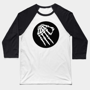 Skeleton Circle Game Baseball T-Shirt